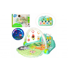 Развивающий коврик с музыкальной панелью Hola Toys Поляна сказок (1102)