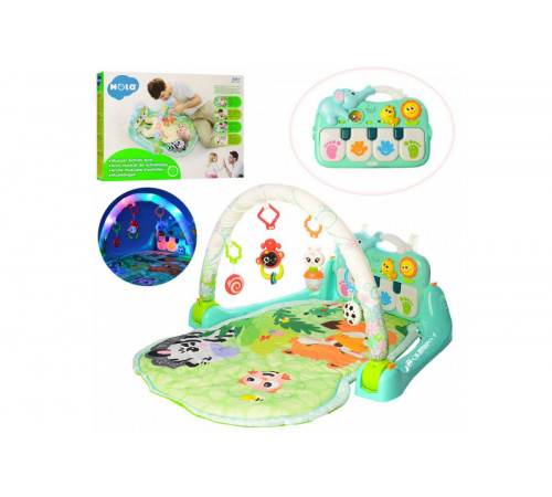 Развивающий коврик с музыкальной панелью Hola Toys Поляна сказок (1102)
