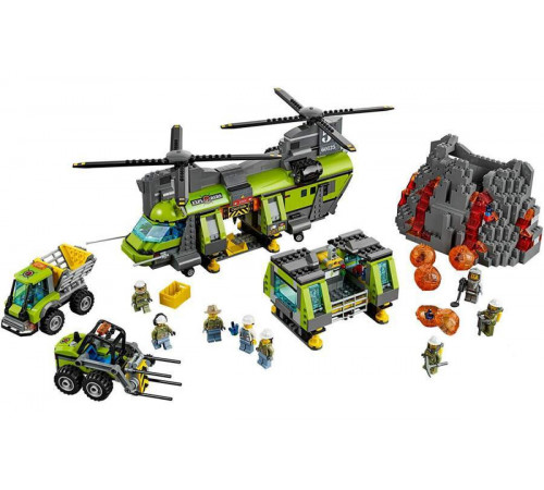 Конструктор Urban Город - Тяжелый транспортный вертолёт Вулкан 10642 1325 дет