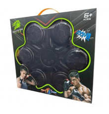 Настенный бокс Боксерская мишень Boxing Target с Bluetooth 7022Q черный серый
