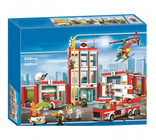 Конструктор 10831 "Пожарная часть", 958 детали