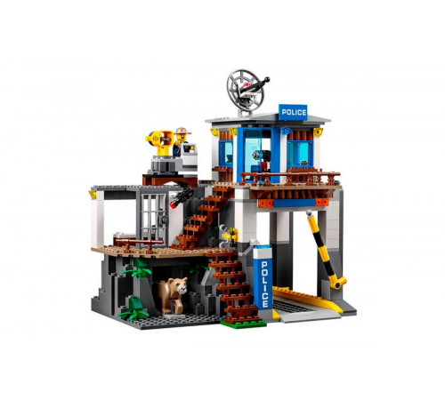 Конструктор Штаб-квартира горной полиции "Citles" (10865), 705 деталей Конструктор горная полиция Сити 60174