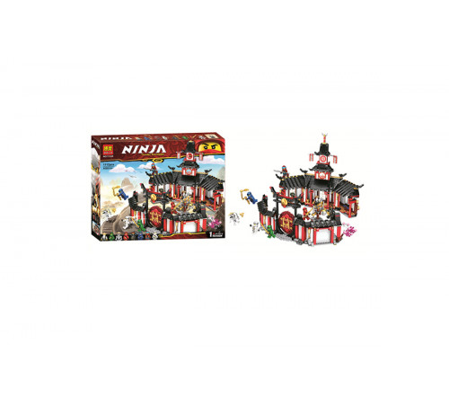 Конструктор ninja bela 11165 монастырь кружитцу 1112 деталей фото №2 Конструктор ninja bela 11165 монастырь кружитцу 1112 деталей