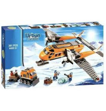 Конструктор Urban Arctic 10441 Арктический грузовой самолёт 391 деталь