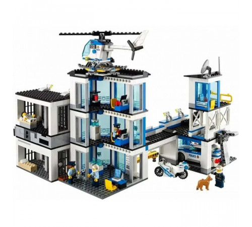 Конструктор полицейский участок 10660 Bela Cities "Большой полицейский участок", 936 деталей Сити 60141