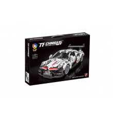Конструктор автомобиль спорткар Порше 911 Technic 48002 (492 детали) белый
