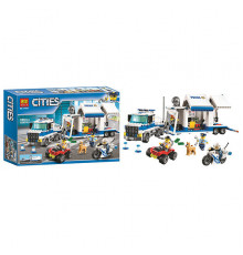 Конструктор полиция Мобильный командный центр 10657 Bela Cities 398 деталей City (Сити) 60139