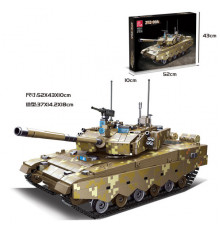 Конструктор Танк ZTZ 99A , 1298 деталей № 61038 Конструктор военный танк