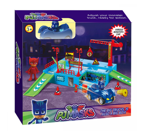Игрушка для детей Гараж парковка Герои в масках №LF8877-2 Игрушка для детей Гараж парковка Герои в масках №LF8877-2