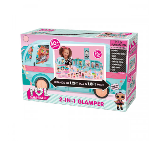 Новинка NEW! Гламурний кемпер лол Автобус лол LOL Surprise OMG Glam N’ Go Camper BS004 Новинка NEW! Гламурний кемпер лол Автобус лол LOL Surprise OMG Glam N’ Go Camper BS004