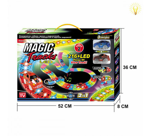 Дорога для ребенка Меджик трек MAGIC ТРЕК № PT216LED Дорога для ребенка Меджик трек MAGIC ТРЕК № PT216LED
